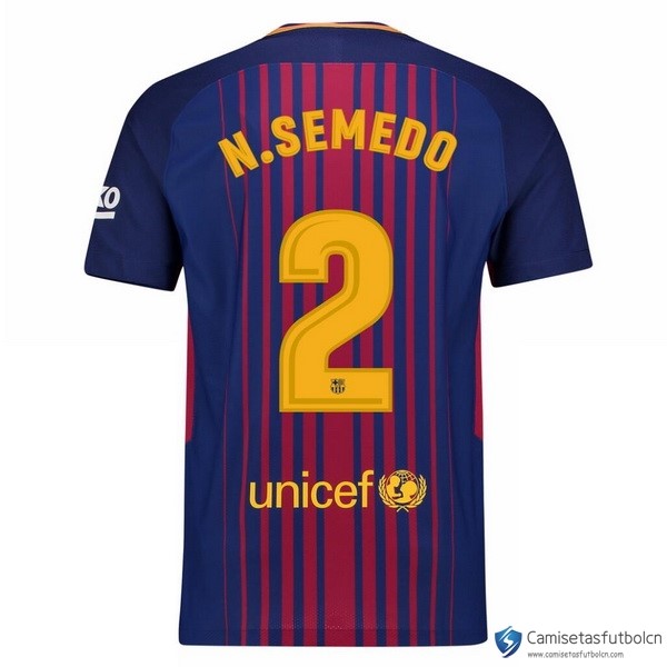 Camiseta Barcelona Primera equipo N.Semedo 2017-18